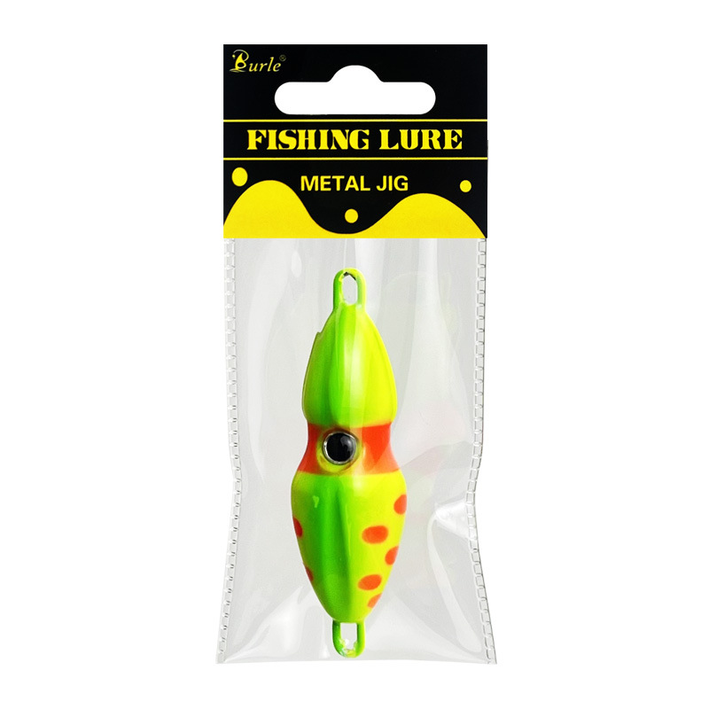 越境路亜海釣り船は生の落花生の外観の鉄板の鉛の魚の偽の餌の40g-250gの鉄板の鉛の魚の卸売りを釣ります。