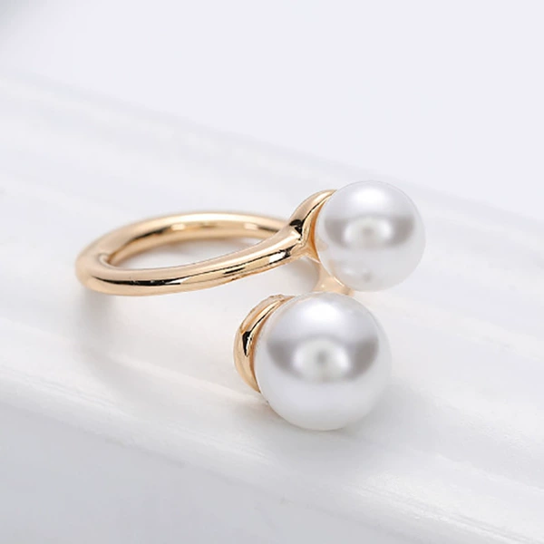 Two golden pearls.