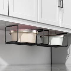 Basin storage rack under bathroom cabinet basin storage rack bathroom washbasin artifact suspended wall-mounted no punching