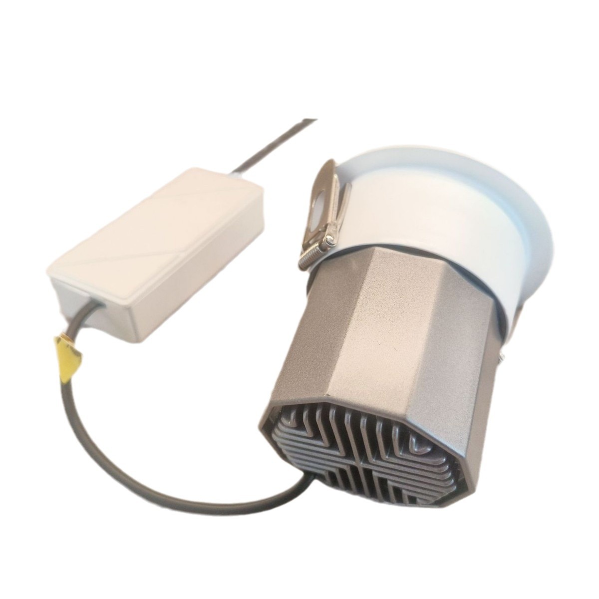 전체 스펙트럼 눈부심 방지 스포트라이트 COB 지능형 거실 내장 LED 램프 천장 다운 라이트 조명 언덕 벽 세탁기