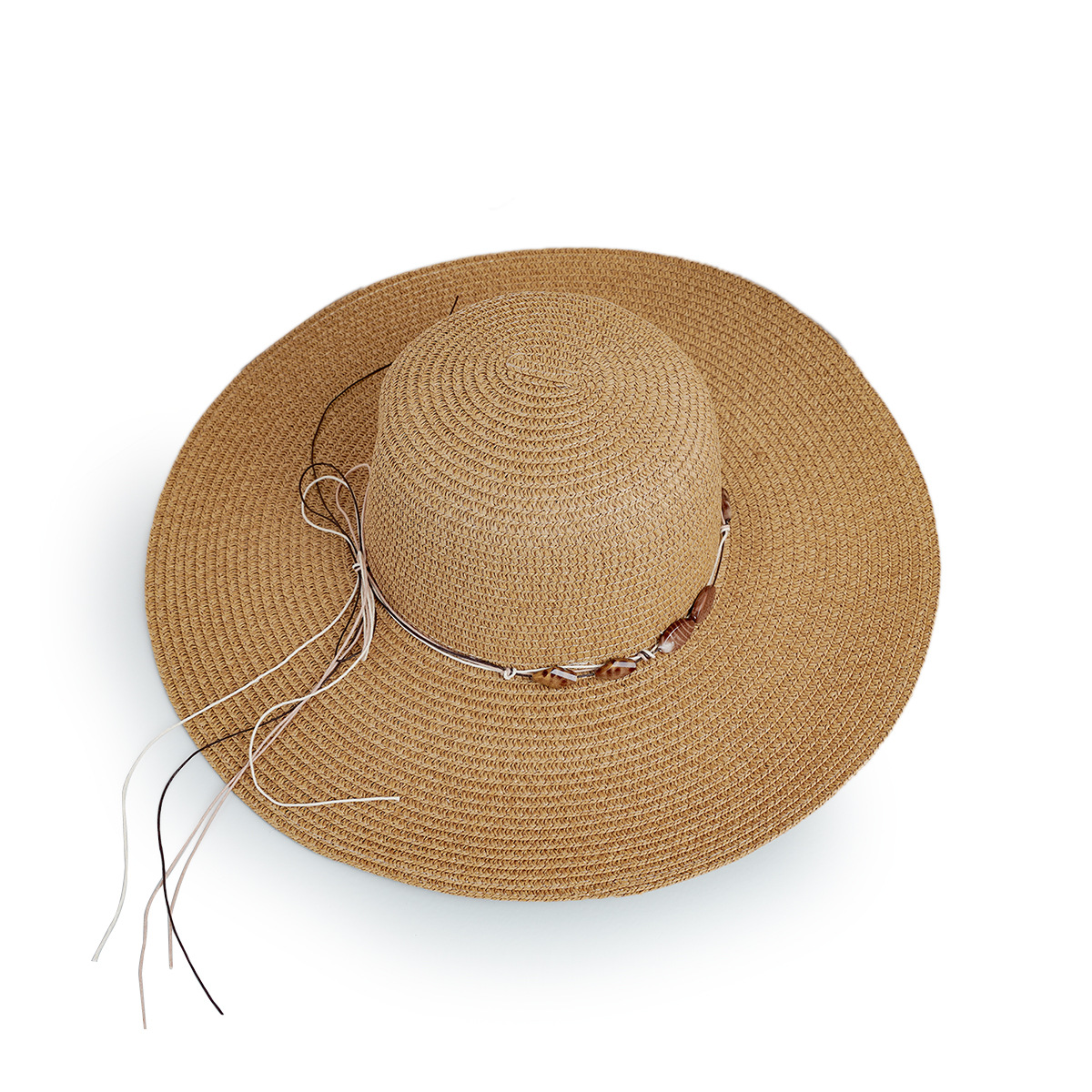 Wholesale Big Eaves Sunshade Fashion Straw Hat Nihaojewelry display picture 7