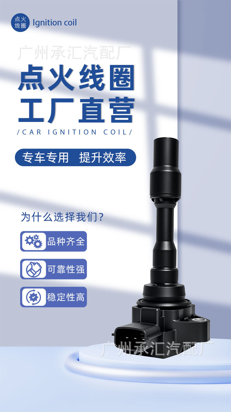 A300003360 Is Suitable for Dongfeng Fengxing T5 Xinghai V9 Fengshen Haohan Haoji Yixuan Mengshi Ignition Coil