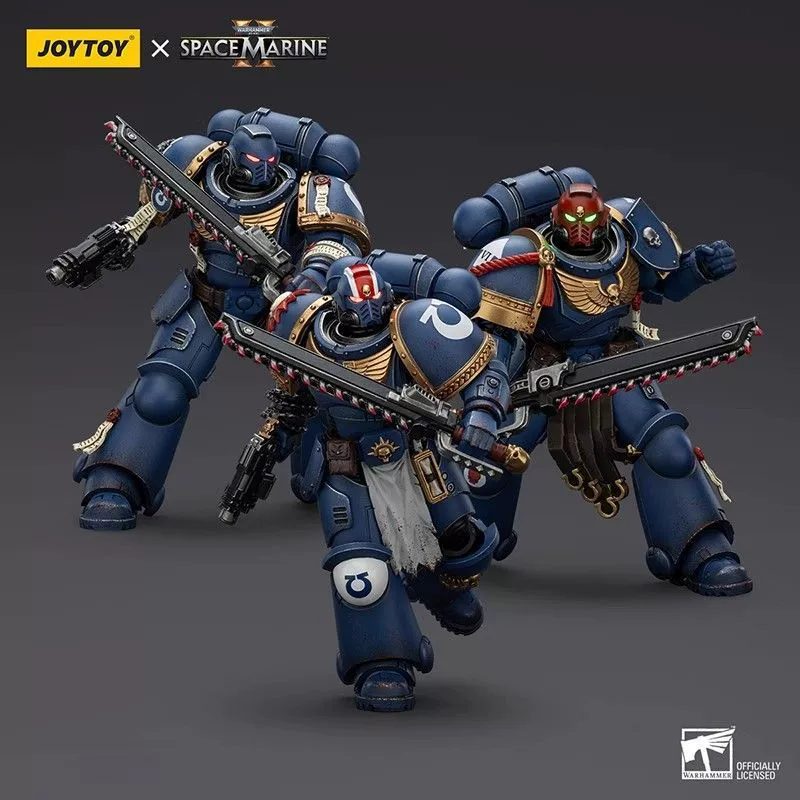 JOYTOY Тёмный Источник Warhammer 40K Космический Десантник 2 Титус Адъютант Коллекционное издание Трио 1:18 подвижная модель