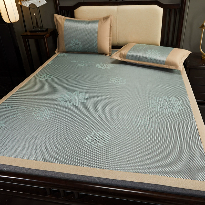 Натуральный ротанговый коврик 1,5 м Домашний ледяной шелковый коврик 0,9 м1,8 м 2 м простыни Складной студенческий ледяной коврик из ротанга