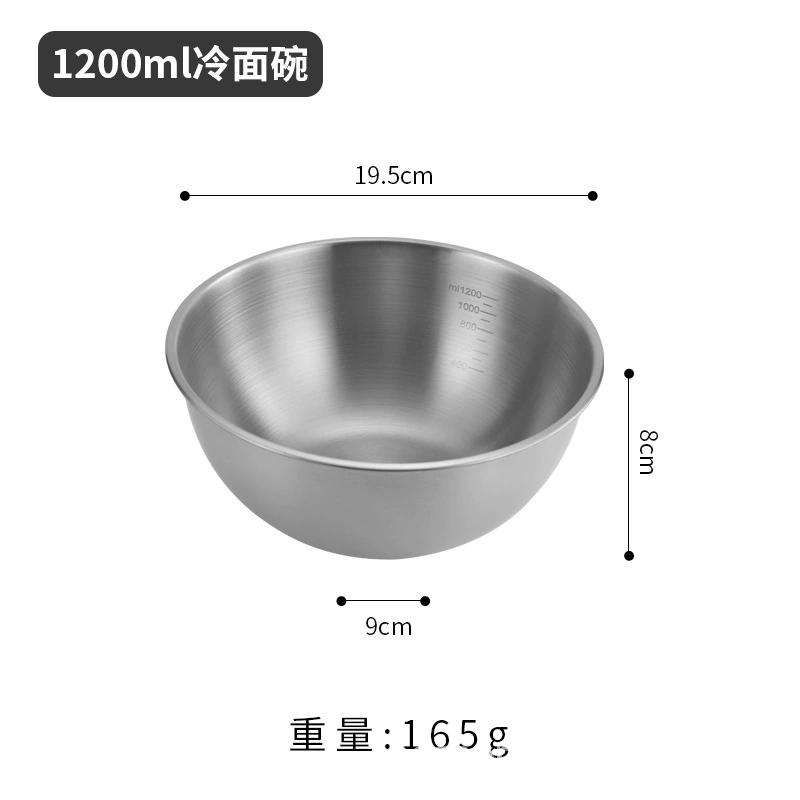 High quality Korean tableware stainless steel scaled