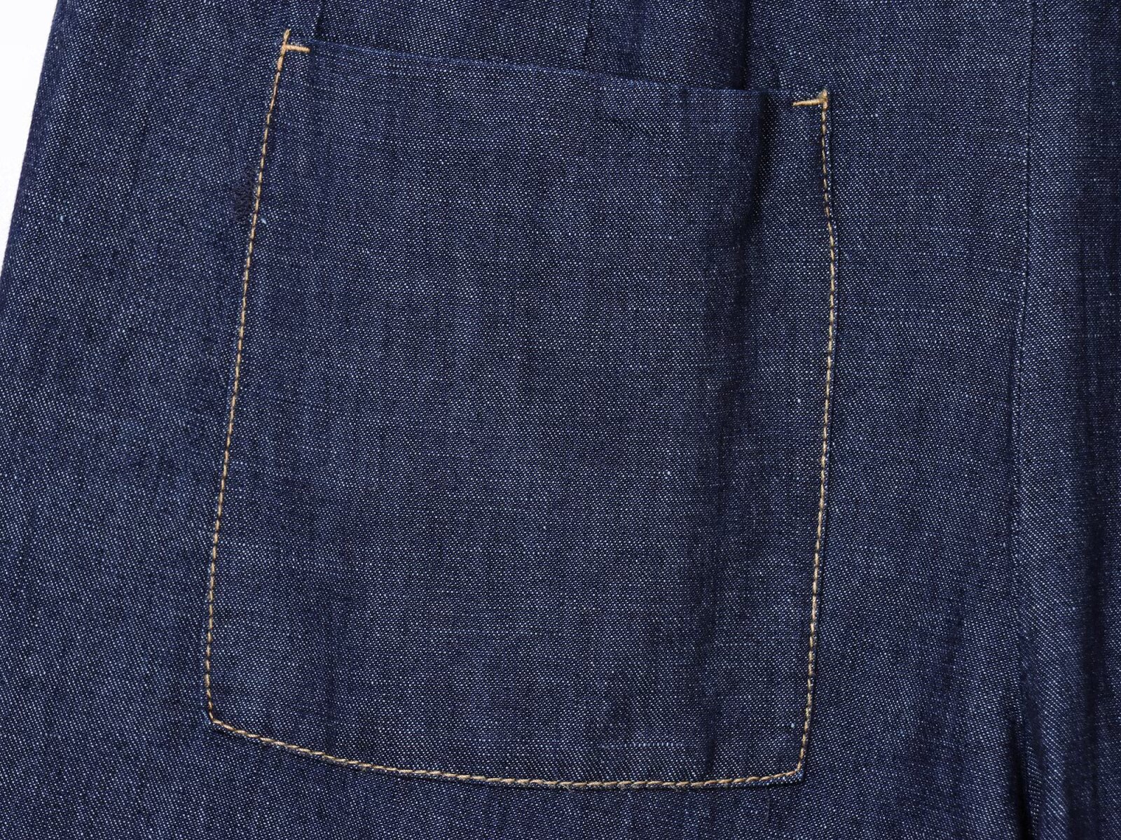 Cross-border European American Women's Fashion Bestseller: Casual And Stylish Denim Blend Shirt With_ecoleips.com