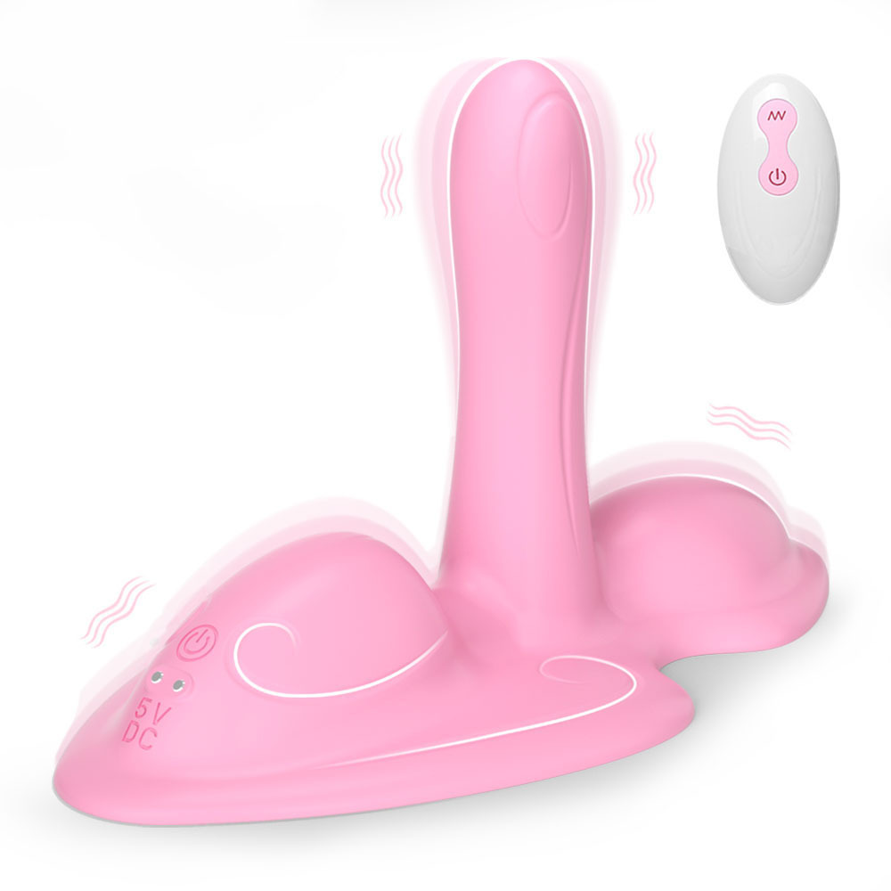 Remote Control Vibrating Dildo For Female Stimulation_voghion.com
