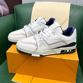 纯源高版本驴家全套包装水泥蓝百搭男女运动鞋透气休闲情侣板鞋