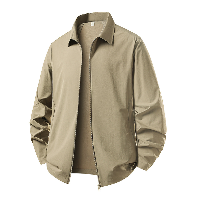 M-8Xl Spring New Men's Large Size Softshell Jacket with Turn-Down Collar, Windproof, Waterproof, Breathable Cardigan Jacket M-8Xl Spring New Men's Large Size Softshell Jacket with Turn-Down Collar, Windproof, Waterproof, Breathable Cardigan Jacket