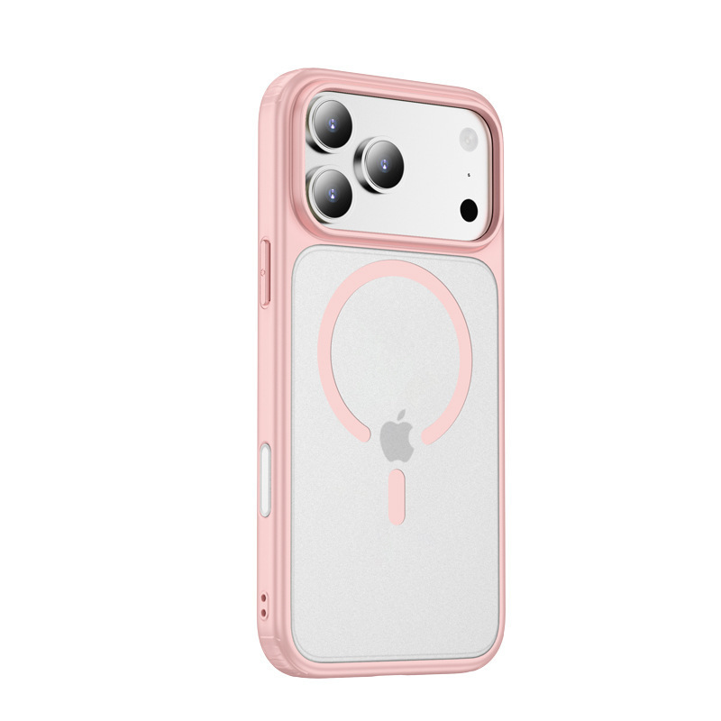 wlons适用iphone17Pro磁吸手机壳苹果16E肤感磨砂17air防摔保护套|undefined