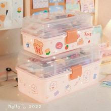 儿童发饰收纳盒超大容量宝宝公主套装礼盒发夹皮筋可爱头绳首饰盒