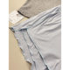 Sin Glee Simple Slim-fit Pure Color Short-sleeved Pajamas with Chest Pad Women's Summer plus size Comfortable Shorts Home Clothes