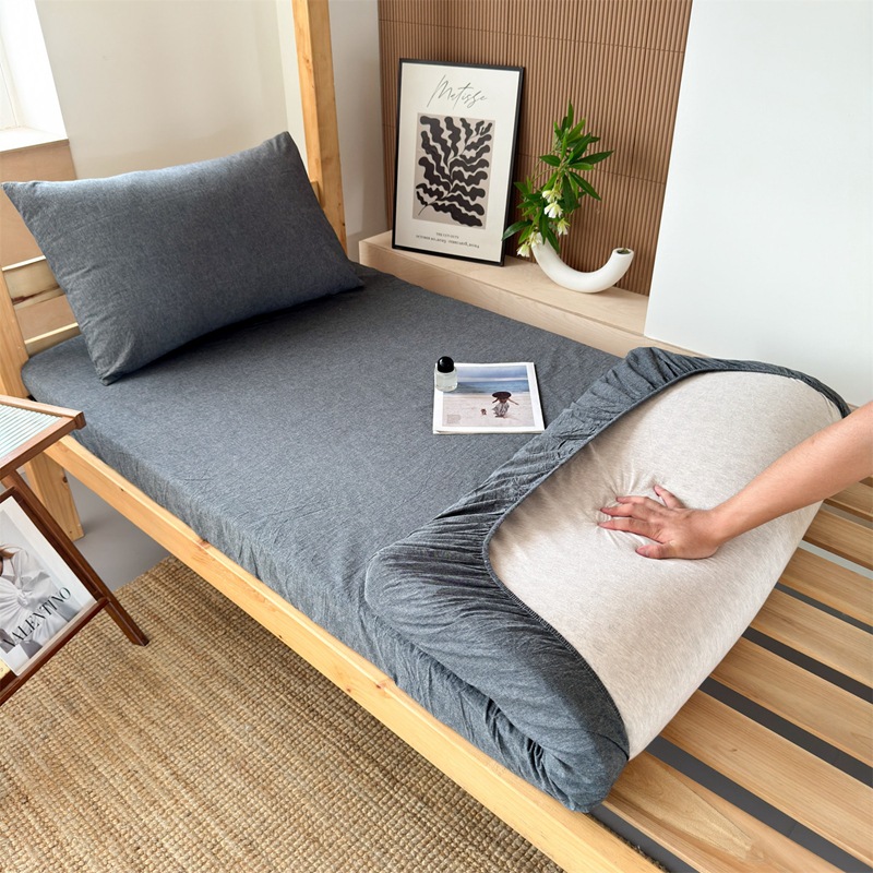 Cubierta de cama de algodón para dormitorio de estudiantes durante la temporada escolar Cubierta de cama de algodón 90x190 Cubierta protectora de colchón individual para dormitorio