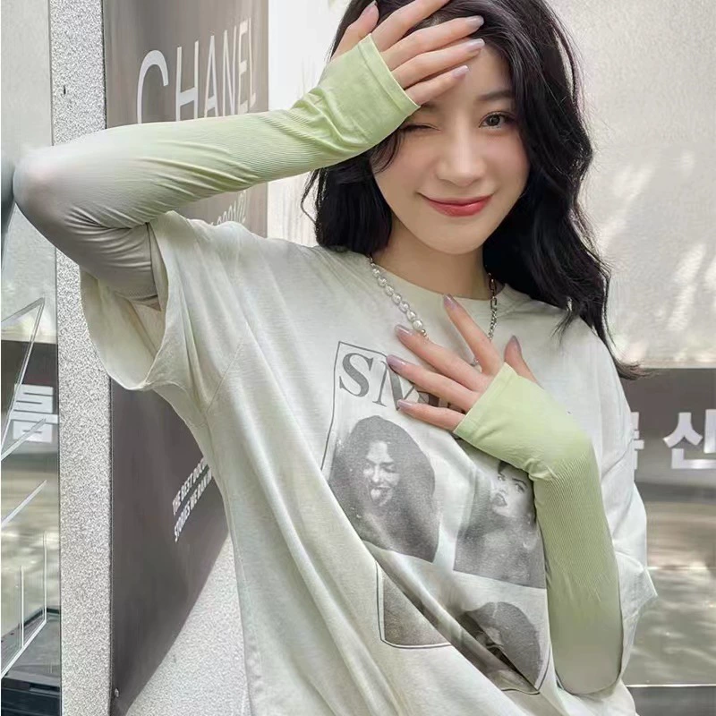 SHANK BEAR весенне-летний солнцезащитный крем с высокой пулей и ультрафиолетовым ледяным рукавом для мужчин и женщин, Молодежная езда на открытом воздухе, градиентный ледяной рукав