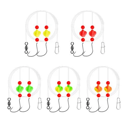 Cross-Border Seawater Pomfret Fishing Gear--Durable Eva Material, Double Drop Design, with Float, Suitable for Surfing