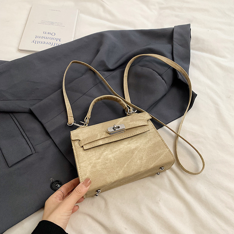 Bolso de mano universal para mujeres 2024 nueva moda texturas Kelly bolso de viaje de hombro bolso de mochila