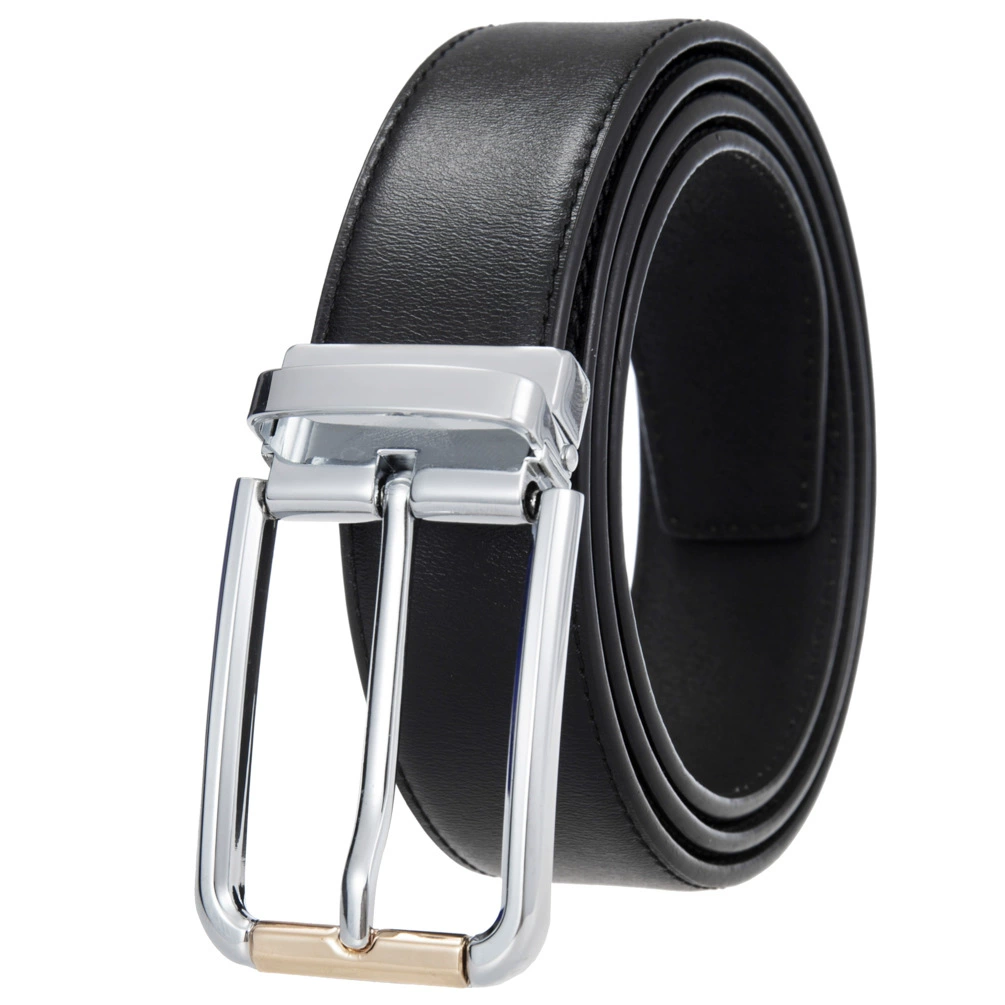 Розовый пояс повседневный двуслойный кожаный ремень 캐주얼 punch belt Ly35-5202-3