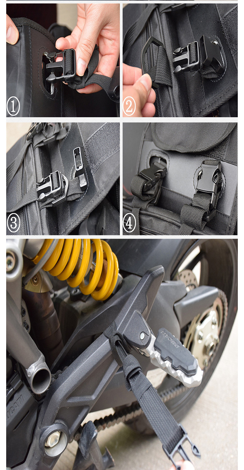 Motorcycle Side Bags Saddlebags Double Sided Helmet Bags Multifunctional Travel And Riding Gear For Motorbike_voghion.com