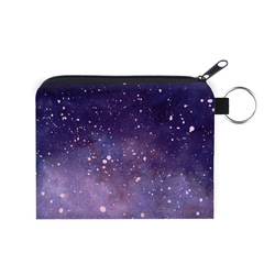 2024 New Amazon Zero Wallet Digital Printing Starry Sky Coin Purse Multi-functional Key Card Holder Coin Bag