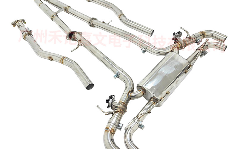 Suitable for Lexus Lc500 5.0Lv8 Valve Digital Muffler with Remote Control Stainless Steel Cat-Back Exhaust Pipe