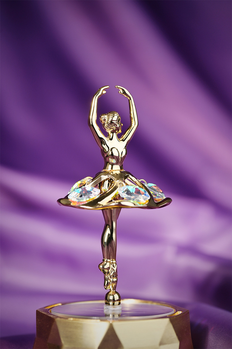 Car aromatherapy ornaments 2023 new goddess solar rotating ballet perfume car decorations high atmosphere