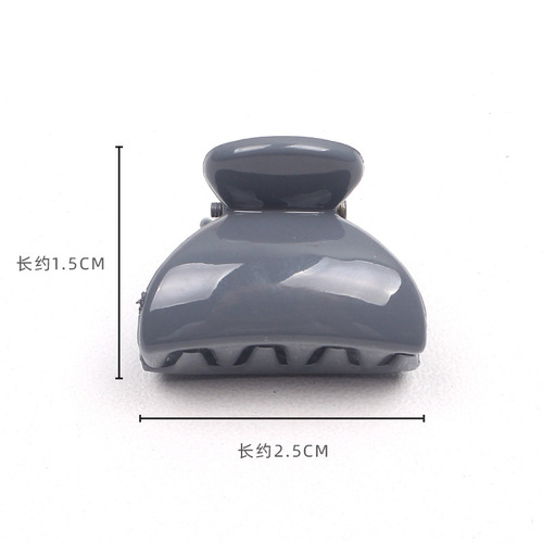Korean style dark color 6 card-mounted small hairpins, fashionable mini hairpins, girls' back of head hairpins D218