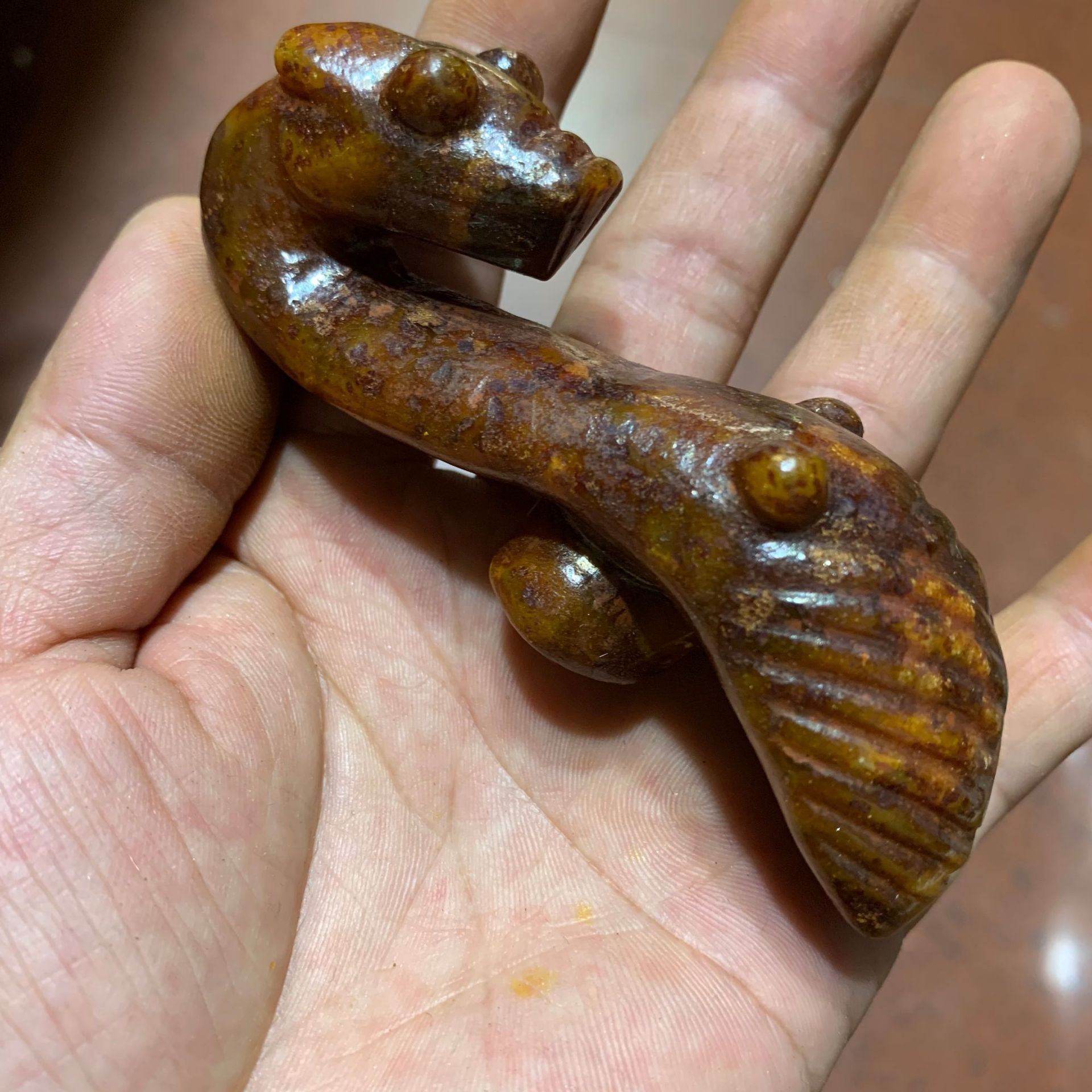 (2개) 고대 옥, 골동품, 옥, 수연옥, 오래된 도교 악기, 옥 물건, 토큰, 펜던트, 장신구