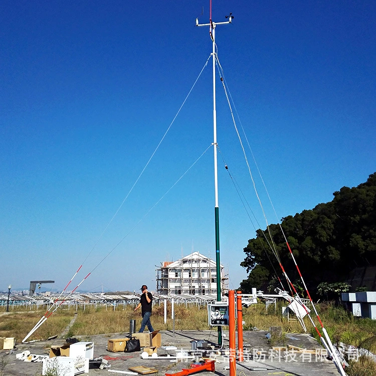 12-метровая метеорологическая станция Ветровой столб автоматический метеорологический опорный столб автоматический стягивающий волокно искусственный метеорологический наблюдательный пункт