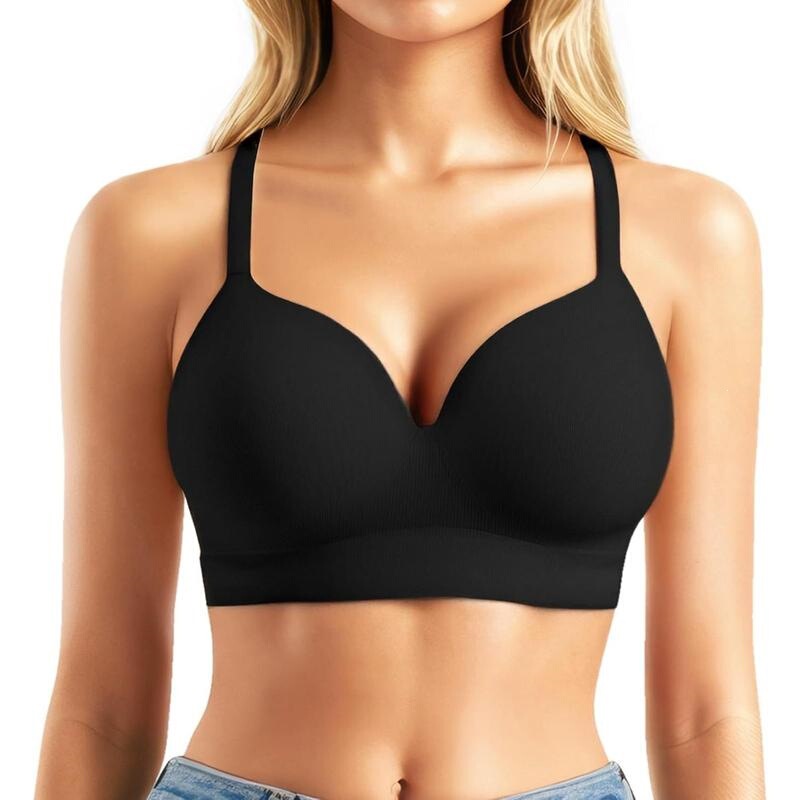 K 20264 Supportive Wirefree Full Coverage Bra Without Underwire Support