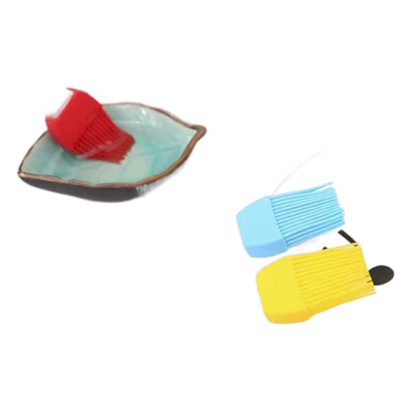 T силиконовая щетка для барбекю силиконовая масляная щетка кухонная щетка для выпечки торта масляная щетка может быть настроена логотипом