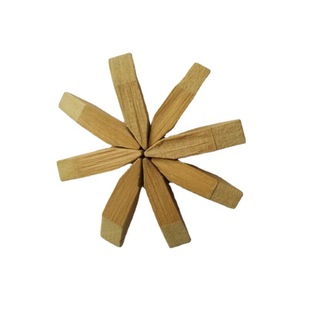 Birch Rectangular 5*5*20mm Polished Wood Grain Barrel Polished Grinding Material