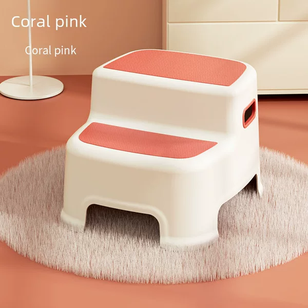 Children's Step Stool Baby Step Chair Stool Small Bench Hand Washing Step Kids Stool Non-Slip Foot Stool Standing Stool