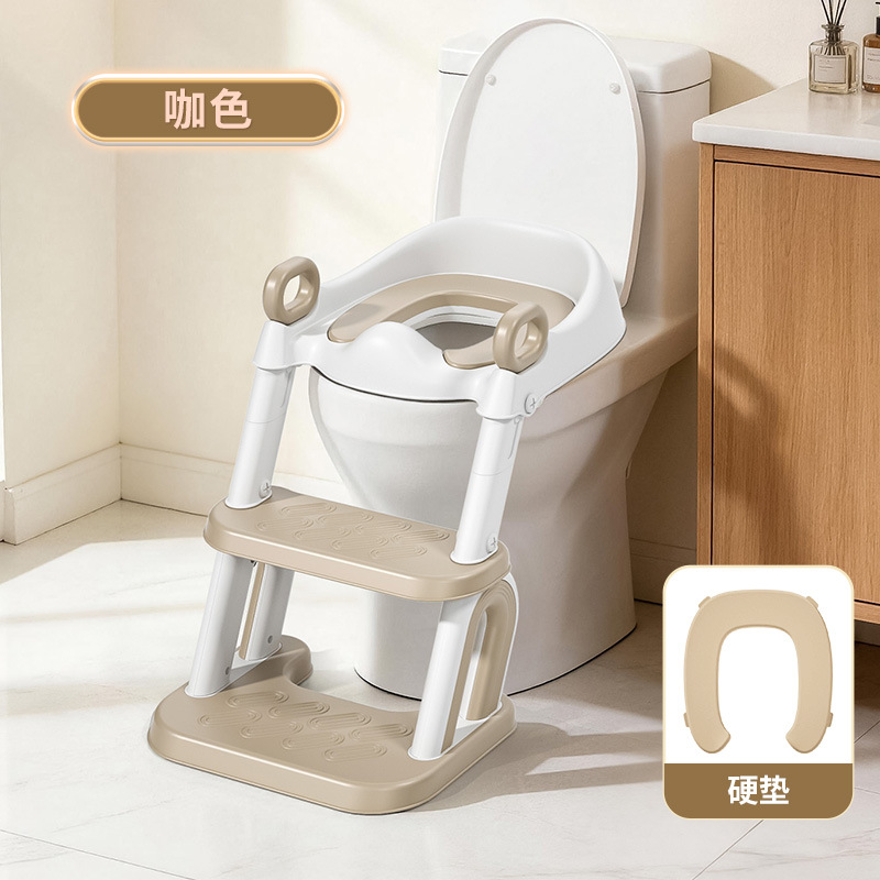 Children's Toilet with Stairs, Boys' and Girls' Toilet Aid Stool, Step Stool, Footrest, Potty Chair, Step Toilet