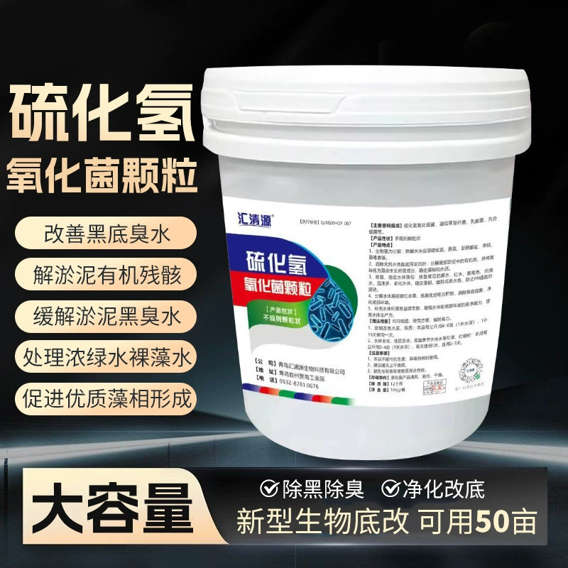 Бактерии, окисляющие сероводород, обрабатывают черную воду вонючую воду