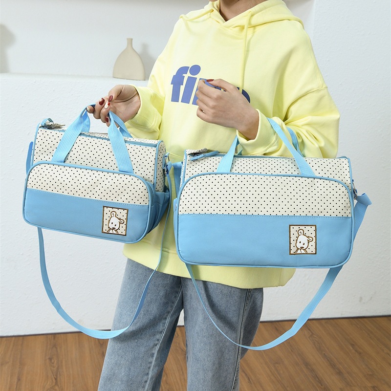 Bolsa de viaje para padres e hijos, bolso casual de moda, bolso de hombro impermeable multifuncional de gran capacidad.