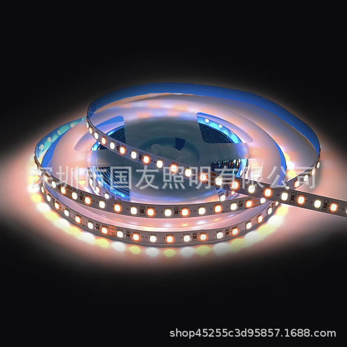 2835低電圧ランプストリップ自己接着性ledストリップ12v 2色ランプストリップ卸売24vリニアライト120ランプキャビネットライト|undefined