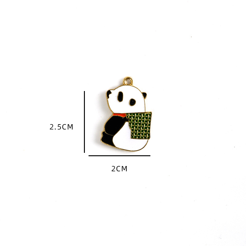 [2025 Dragon Boat Festival] Mini Zongzi Caqui Decoración con cuentas Panda Zongzi Campana Decoración con borla colgante image 8
