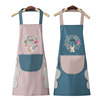 Apron, skirt, waterproof summer home erasable kitchen, cute fashionable work sleeves, new collection