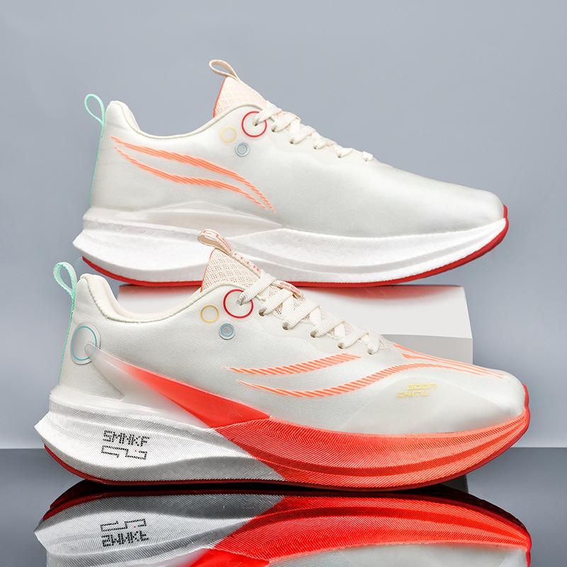 High-Quality Men's Shoes New Feidian 3 Carbon Plate Running Shoes Marathon Sports Shoes Men's Shock-Absorbing Breathable Ultra-Light Running Shoes