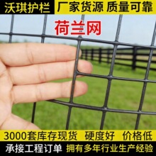 荷兰网绿色养殖网种植圈地养鸡鸭鹅铁丝网浸塑围栏护栏铁丝网围栏