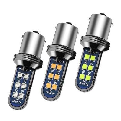 Car Led Reversing Light 1157 1156 12Smd 3030 High Brightness Turn Signal Motorcycle Tail Light Wide Voltage