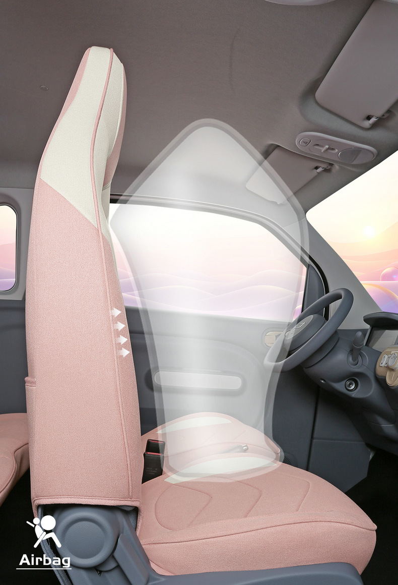 Pony-Specific Seat Cover and Cushion, Linen Fabric, Universal for All Seasons, Full Surround Car Seat Cover, Interior Accessories