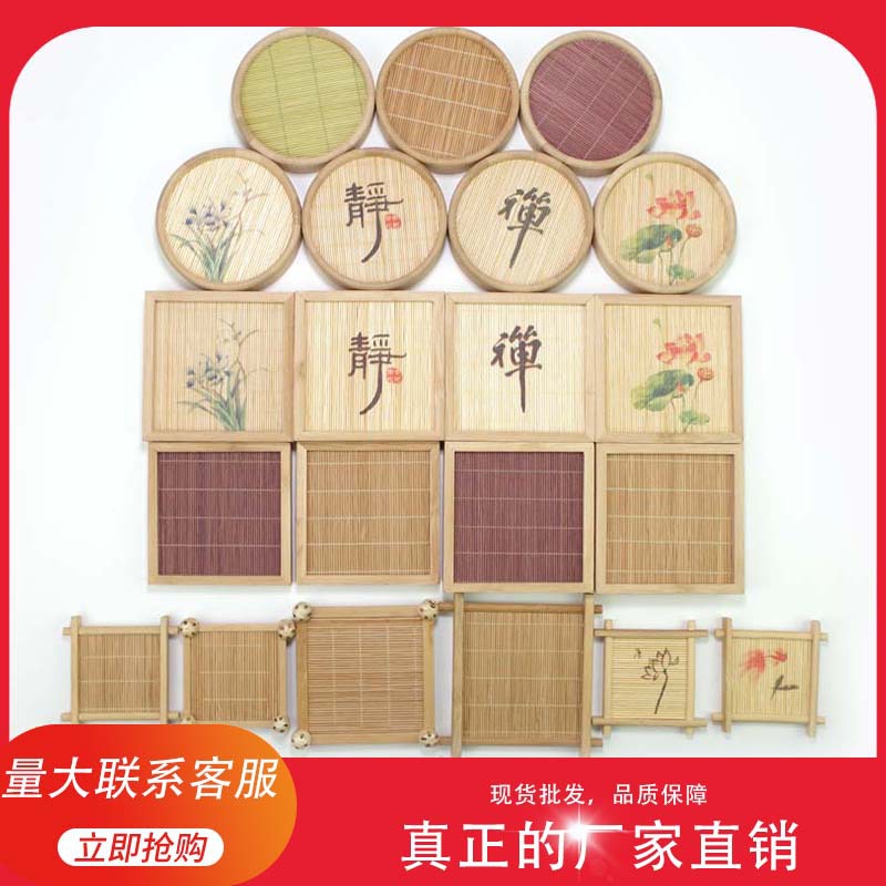 Bamboo jewelry display props, jade necklace and bracelet prayer beads display stand, bamboo photography jewelry display props