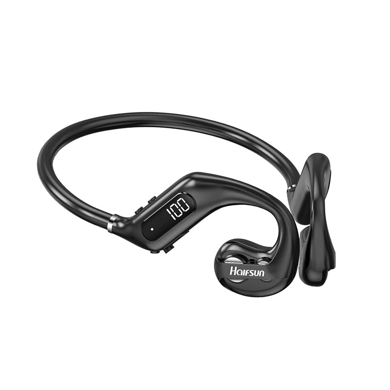 Qi Chuan Dao Bluetooth-гарнитура не вставляется в ухо, воздушная проводимость, беспроводная висящая движущаяся гарнитура - висячая кросс-модель частной торговли