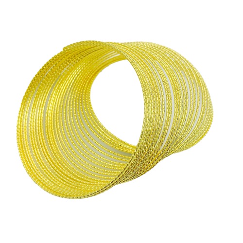 DIY jewelry accessories, gold-plated and color-protected car accessories, 1.2mm wire diameter flowered loop car charm holder