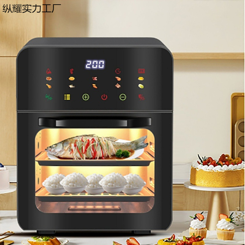 夏新空气电炸锅家用新款可视多功能智能烘焙一体新款烤箱电器功能