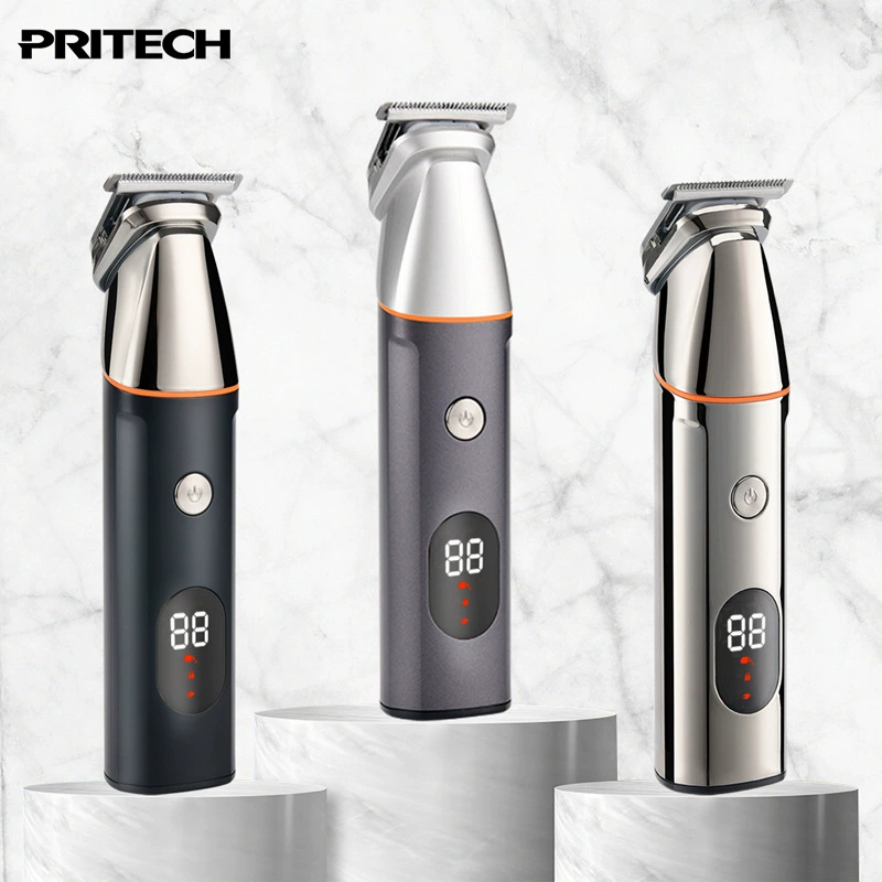 Hair clipper, set for home use, new collection, with LED display