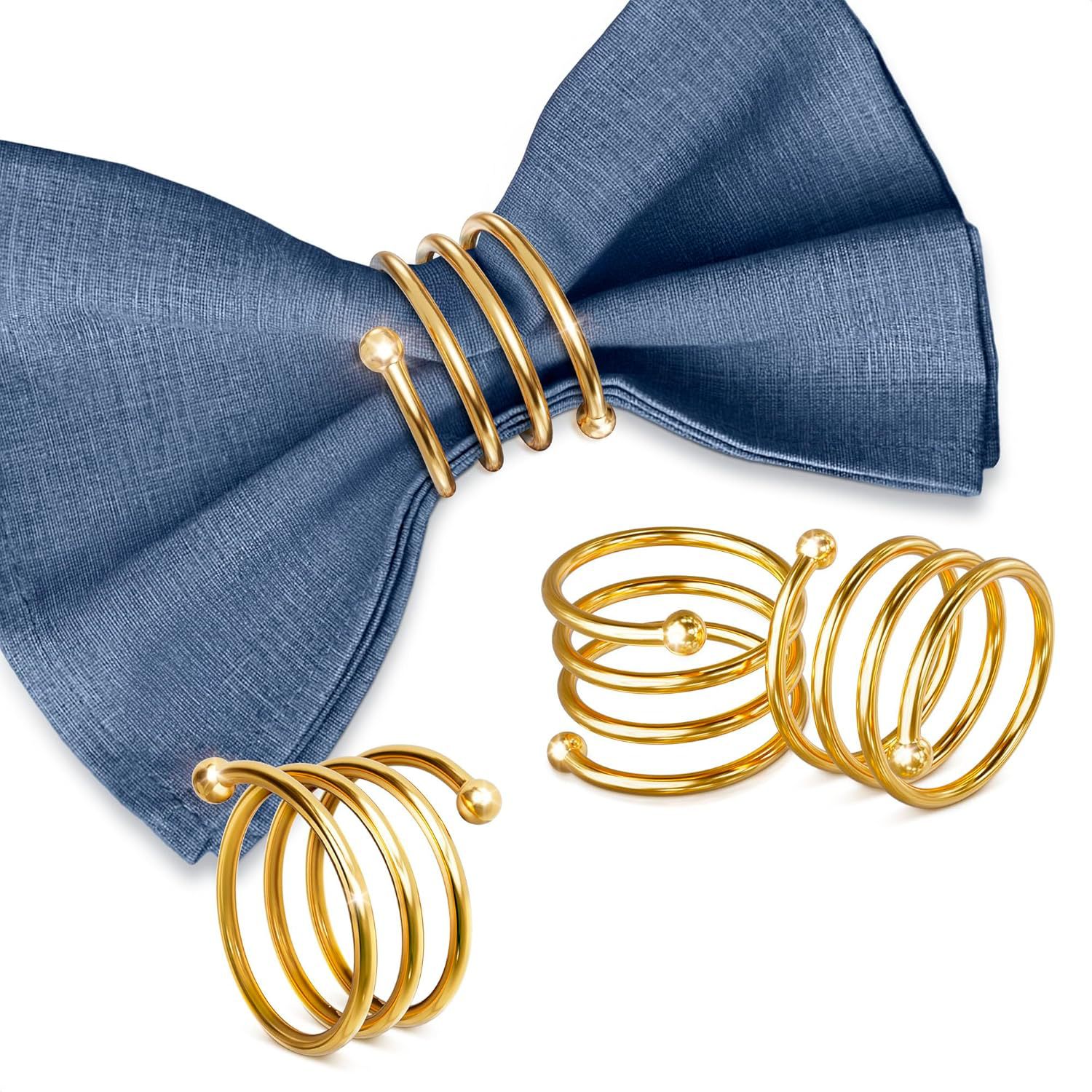 Hotel al por mayor oro servilletas anillo cubiertos diamantes delicados flores perlas servilletas buckle servilletas anillo de tela de boca caliente