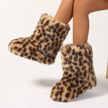 N 44298 Fur Warm Snow Boots ë�챣ůѩ��ѥ�羳����ͨ����