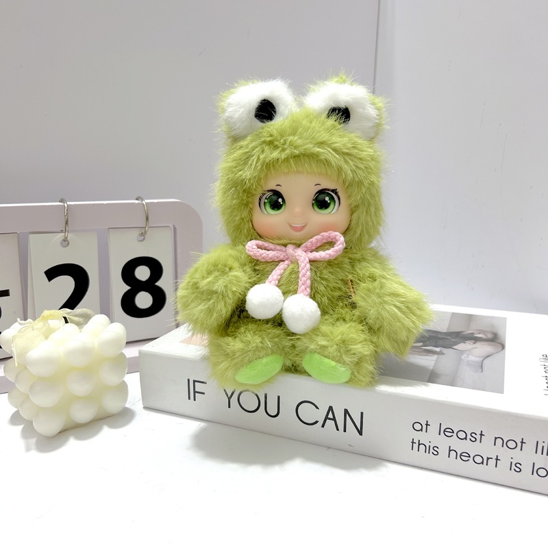 インターネット有名人かわいいビニール人形ペンダントぬいぐるみ漫画スクールバッグバッグペンダントキーホルダー人形|undefined